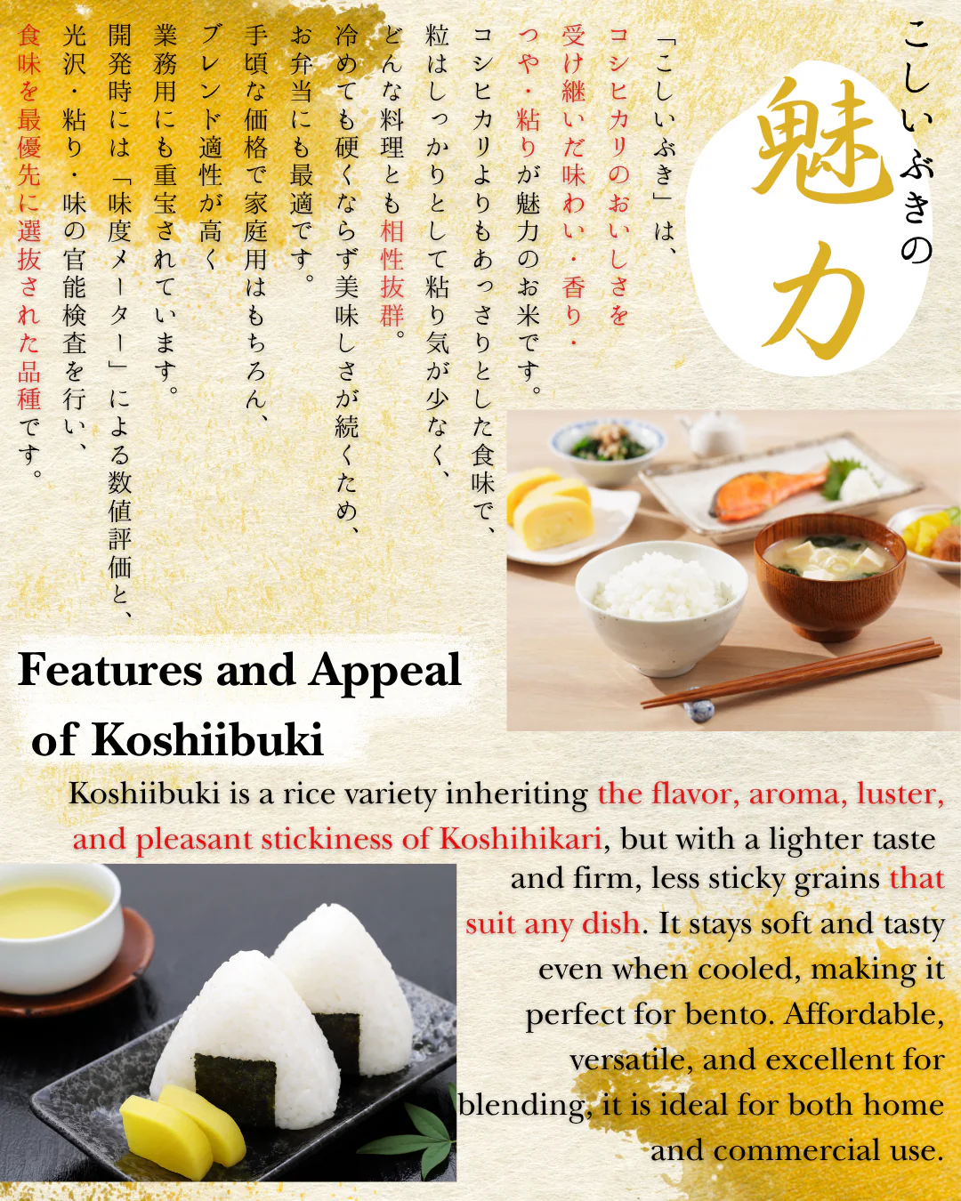 EX Niigata-Ken San Koshiibuki (Niigata Koshiibuki Rice) set - Image 3