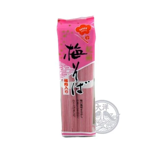 Kishu Ume Soba (Sobaweizen -Nudeln mit Pflaumengeschmack)