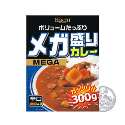 Mega-Mori Curry Karakuchi (Extra-Large Portion of Pre-Packaged Curry Hot)