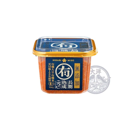 Mutenka Yuuki Miso (Bio -Koji fermentierte SOJAbohnenpaste)