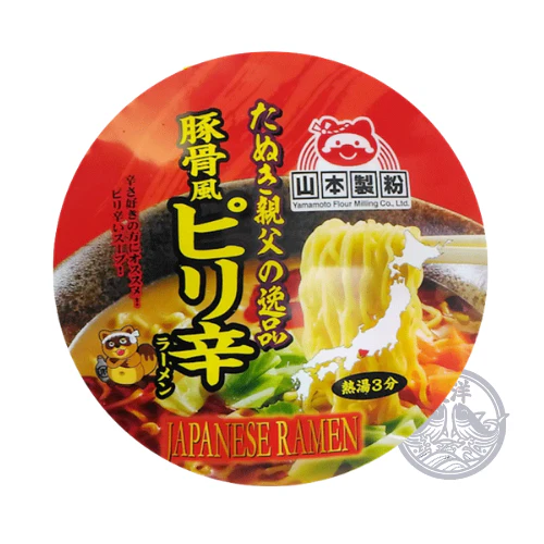 Tanuki Oyaji No Ippin Tonkotsu-Fu Piri Kara Ramen Cup Men