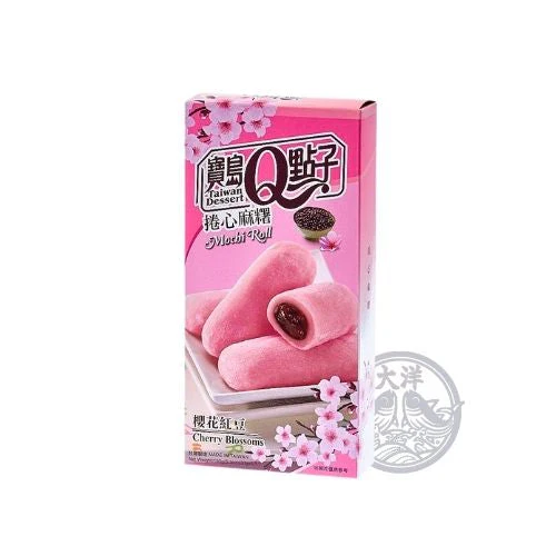TW Q Cherry Blossom Mochi Roll(TW Q Kirschblüten-Mochi-Rolle)